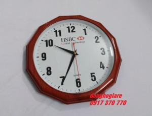 Chuyên đồng hồ treo tường in logo thông tin doanh nghiệp làm quà tặng quảng cáo chuyên nghiệp