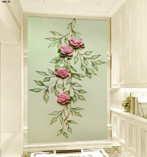 Tranh gạch ốp tường 3d