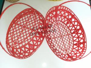 Giỏ nhựa gói quà tết, giỏ nhựa gói quà