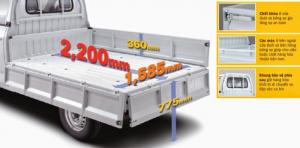 Kích thước xe suzuki 7 tạ