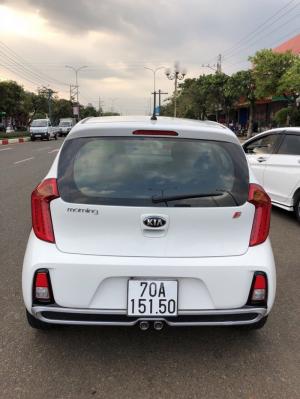 Bán Kia Morning S 1.25AT màu trắng số tự động sản xuất 2018 biển tỉnh lăn bánh 7000km