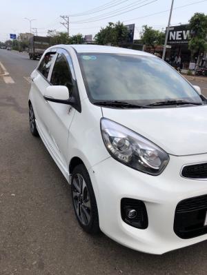 Bán Kia Morning S 1.25AT màu trắng số tự động sản xuất 2018 biển tỉnh lăn bánh 7000km