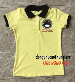Xưởng cắt may - in thêu logo lên áo thun theo yêu cầu. xưởng áo thun limac
