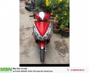 Xe Honda Airblade chính chủ sang tên nhanh gọn
