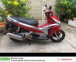 Xe Honda Airblade chính chủ sang tên nhanh gọn