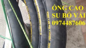 Ống cao su bố vải 3,5, 7 lớp chịu áp 10 bar, 20 bar. Hàng luôn sẵn kho