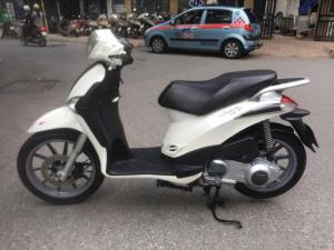 Liberty 125 nhập italia màu trắng biển Hà nội
