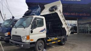 Xe ben Hyundai hd65 2,5 tấn vào thành phố