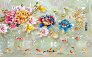 tranh gạch men 3d hợp tuổi tỵ