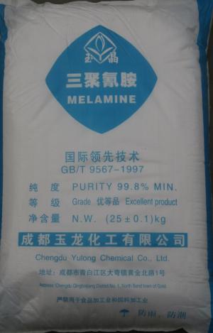Melamine 99.8% nguyên liệu cho các loại keo dán gỗ, keo dán giấy, keo dán công nghiệp