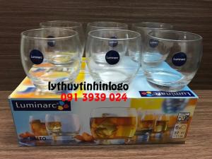 ly thủy tinh salto 320ml in logo theo yêu cầu