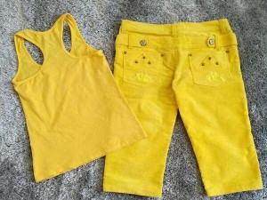Thanh lý set áo thun 3 lổ và quần nhung