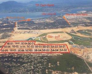 Các lô đang bán, sát bên sân Golf hiện đại bậc nhất Châu Á