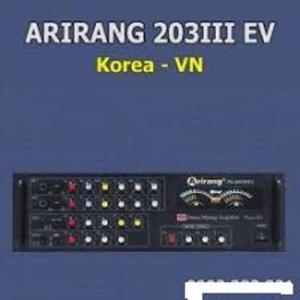 Amply Arirang PA-203IIIEV linh kiện Korea lắp ráp VN