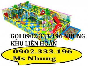 Khu liên hoàn trong nhà, khu liên hoàn cầu trượt, khu vui chơi tổng hợp