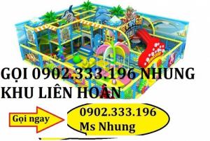 Khu liên hoàn trong nhà, khu liên hoàn cầu trượt, khu vui chơi tổng hợp