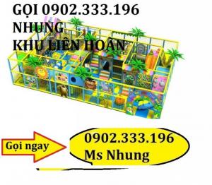 Khu liên hoàn trong nhà, khu liên hoàn cầu trượt, khu vui chơi tổng hợp