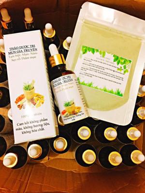 Trị mụn thảo dược