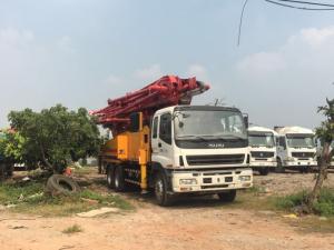 xe bơm bê tông