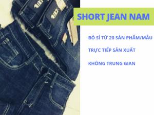 Short Jean nam giá sỉ