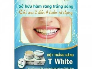 Bột trắng răng t white