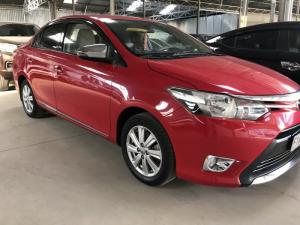 Bán Toyota VIOS E 1.5MT màu đỏ đô số sàn sản xuất 2014 biển Sài Gòn mẫu mới