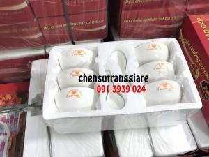 cung cấp chén sứ trắng in logo theo yêu cầu. chén sứ trắng giá rẻ