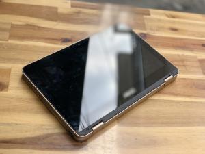 Laptop Asus Vivobook TP203NAH, Pentium N4200 4G 500G Cảm ứng xoáy 360 độ BH 11/2019 màu GOLD