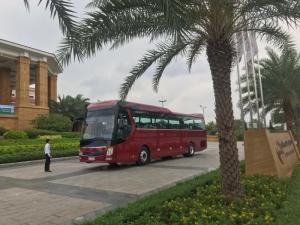 Hyundai Universe TRACOMECO 47 ghế Weichai 336 mẫu mới 2018
