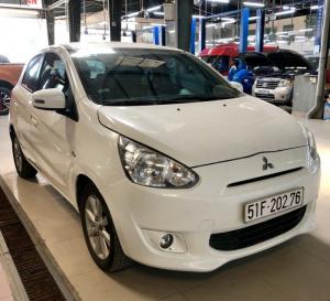 Mitshubishi Mirage số tự động, 2015, màu trắng, xe cá nhân