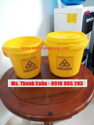 xô 5 lít đựng chất thải y tế có chứa chất gây bệnh