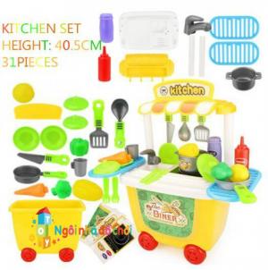 Đồ chơi xe đẩy Bowa dụng cụ làm bếp 8326