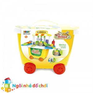 Đồ chơi xe đẩy Bowa dụng cụ làm bếp 8326