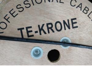 Cáp mạng TE-KRONE Cat5E Copper ngoài trời có sợi dây thép cường lực