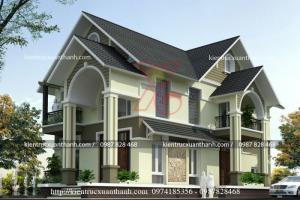 Các Mẫu Biệt Thự 2 Tầng Mái Thái Siêu Hót - Siêu Đẹp