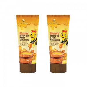 Set 2 Sữa rửa mặt dưỡng ẩm Mật Ong Pax Moly 180ml x 1