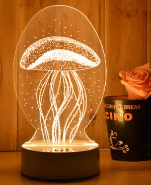 Đèn led trang trí 3D