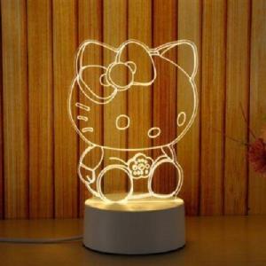 Đèn led trang trí 3D