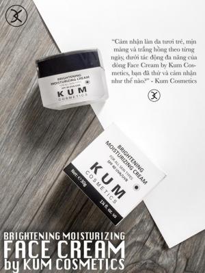 Kem dưỡng trắng da mặt cao cấp an toàn kum cosmetic