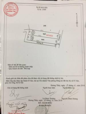 Bán đất Tôn Thất Sơn – Phường Thủy Phương –Tp Huế