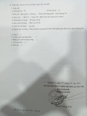 Bán Rất Gấp 124 Đường Nguyễn Trải Pường 1 Tp Đông Hà