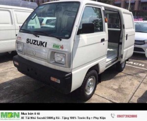 XE Tải Nhỏ Suzuki 580Kg Rẻ - Tặng 100% Trước Bạ + Phụ Kiện