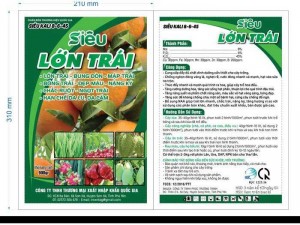 Phân bón Siêu lớn trái