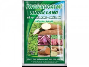 Phân bón lá to củ Khoai lang, Khoai mì