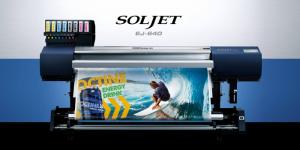 Máy in chuyển nhiệt, máy in vải 3D sắc nét Roland SolJet EJ640 [Nhật Bản]