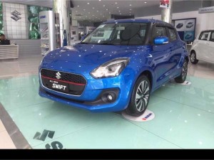Bán Suzuki Swift 2018, màu Xanh, Đang có sẵn ở Showroom Suzuki Phổ Quang