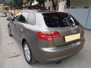 Cần bán xe Audi A3 đời 2010 đăng kí 2012 màu nâu vàng nhập khẩu Đức
