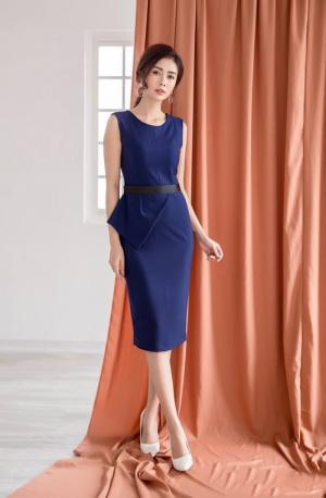 Đầm công sở sát nách thanh lịch (DB2231)