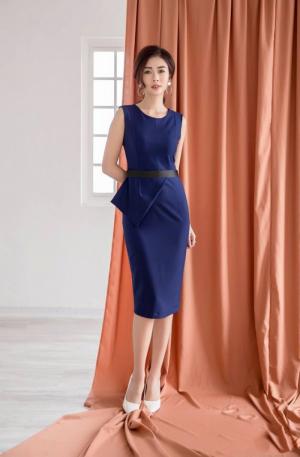 Đầm công sở sát nách thanh lịch (DB2231)