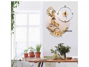 Đồng hồ trang trí DHS340